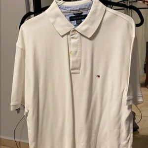 White used polo Tommy Hilfiger
